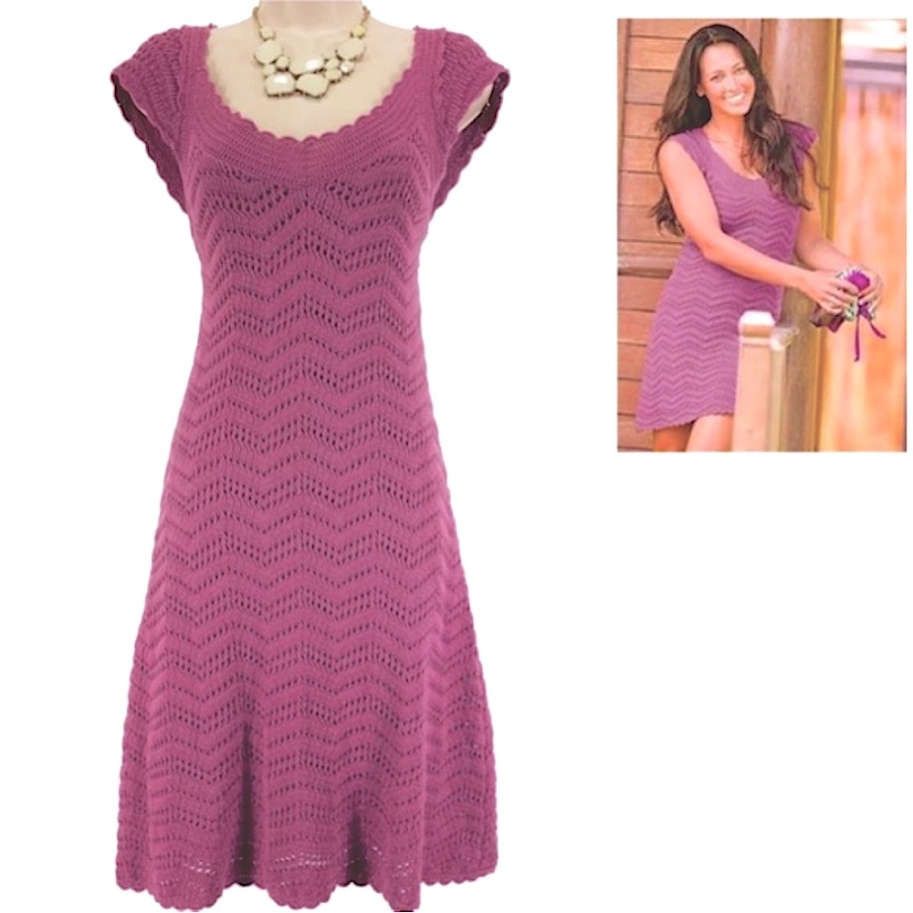 ATHLETA CROCHETED DRESS